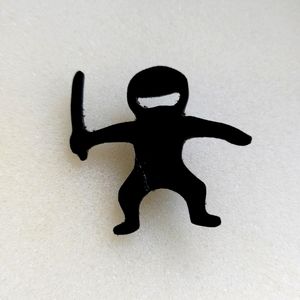 One of a kind NINJA BROOCH 🥷!